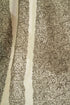 Embroidered shawl in cotton gauze.